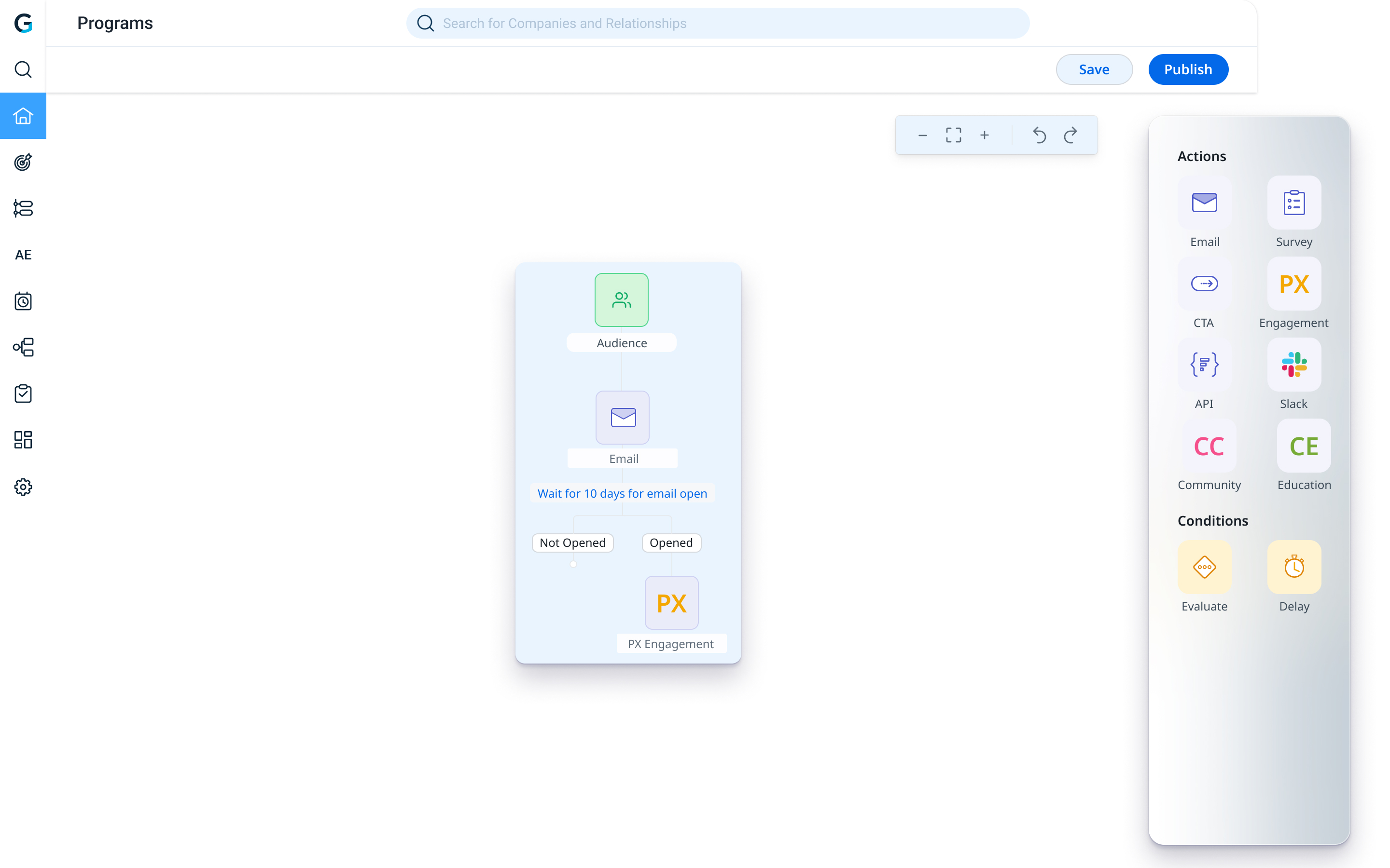 screenshot of Gainsight CS